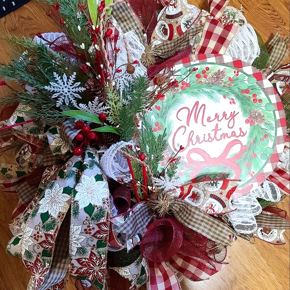 Beautiful Large Christmas Wreath